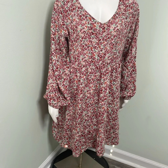 Torrid Floral Rayon Skater Dress size 12 - Picture 5 of 10